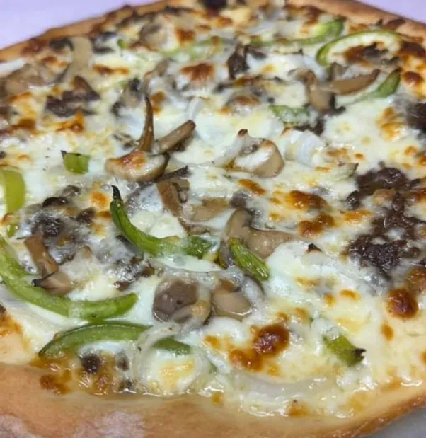 Philly Cheesesteak Pizza